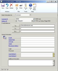  Set up Customer for E-Mail step 3-4
