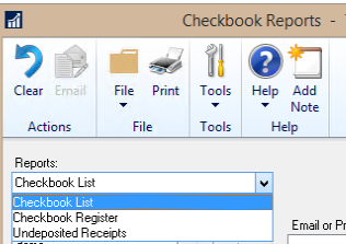 Checkbook Balance Inquiry Bank Reconciliation in Microsoft Dynamics GP Great Plains | SMB SUITE